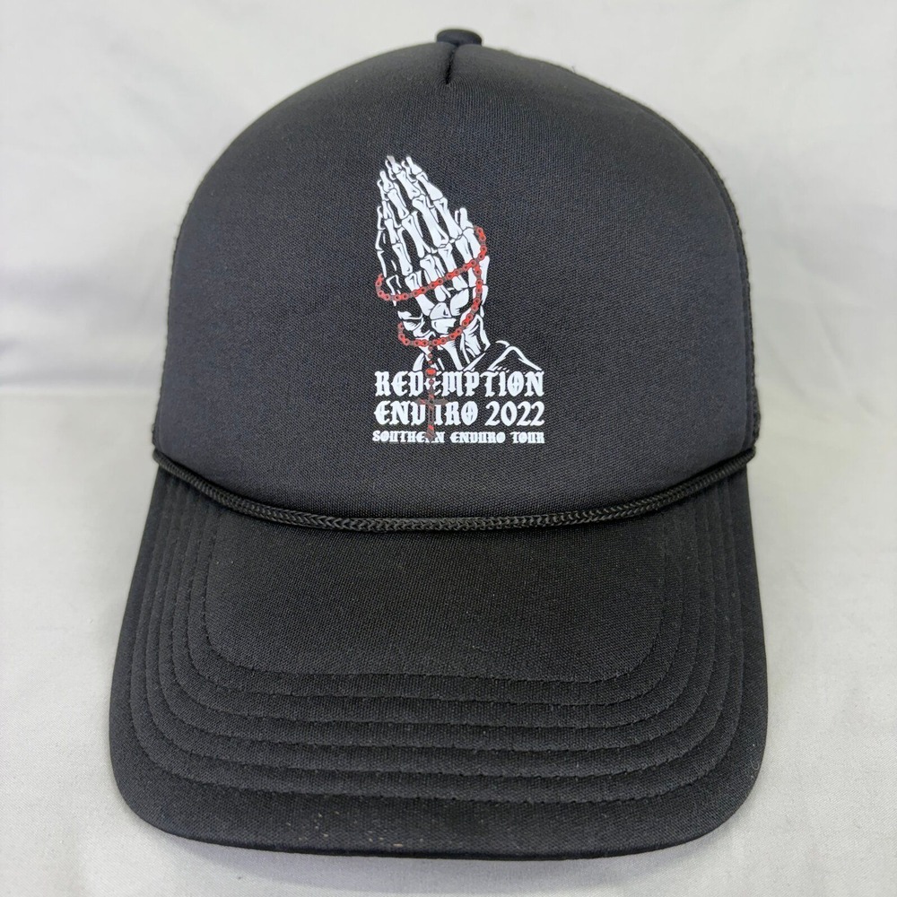 Redemption Enduro Hat Southern Enduro Tour 2022 Mens OSFA Black Trucker Cap